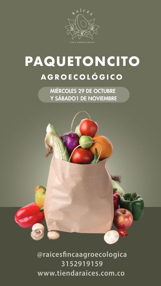 Paquetoncito Agroecológico 🥑🍌🍓🥬