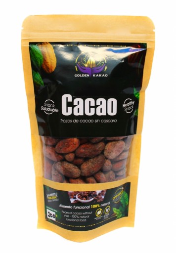 Granos de cacao tostado (200g)