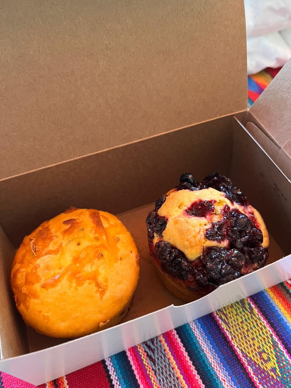 Magdalenas de chócolo (2uds)