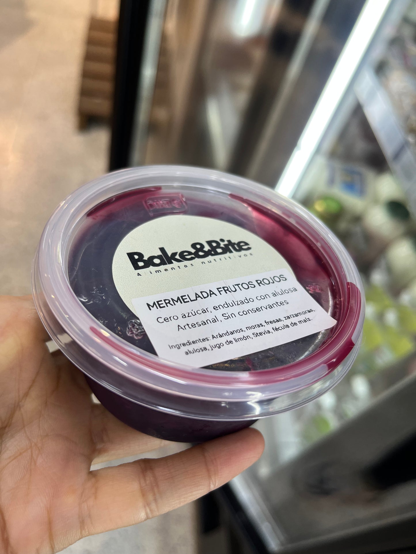 Mermelada frutos rojos sin azúcar (150g)