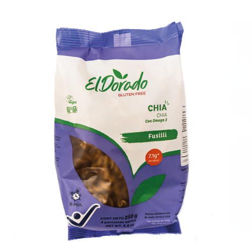Pasta fusilli chia (250g)