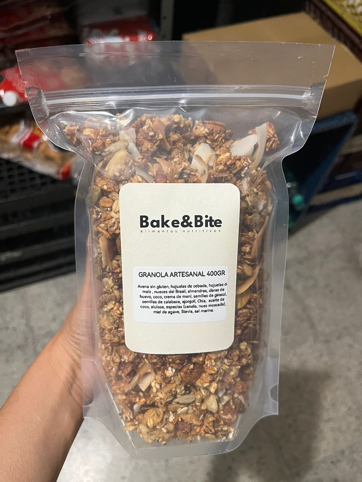 Granola artesanal (400g)