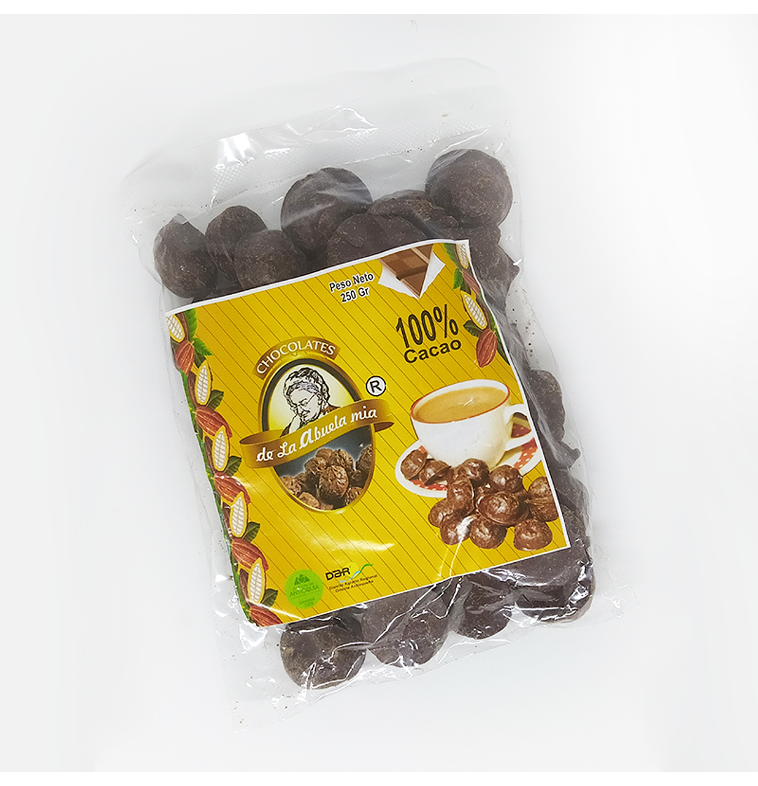 Chocolate en bola de la abuela mía tradicional