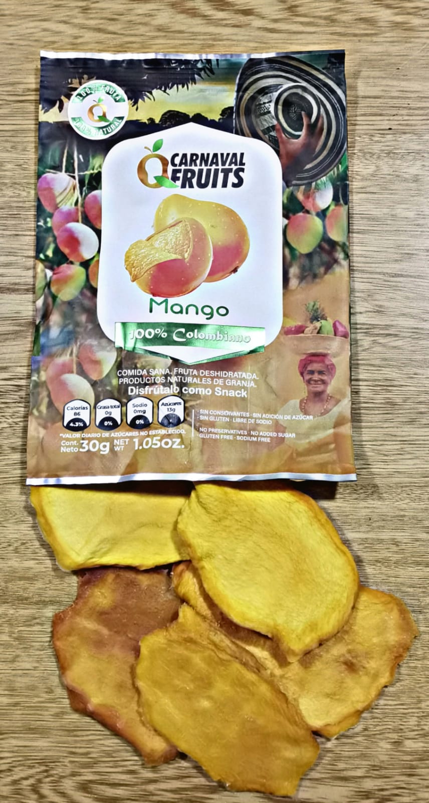 Dried fruit (30g)
