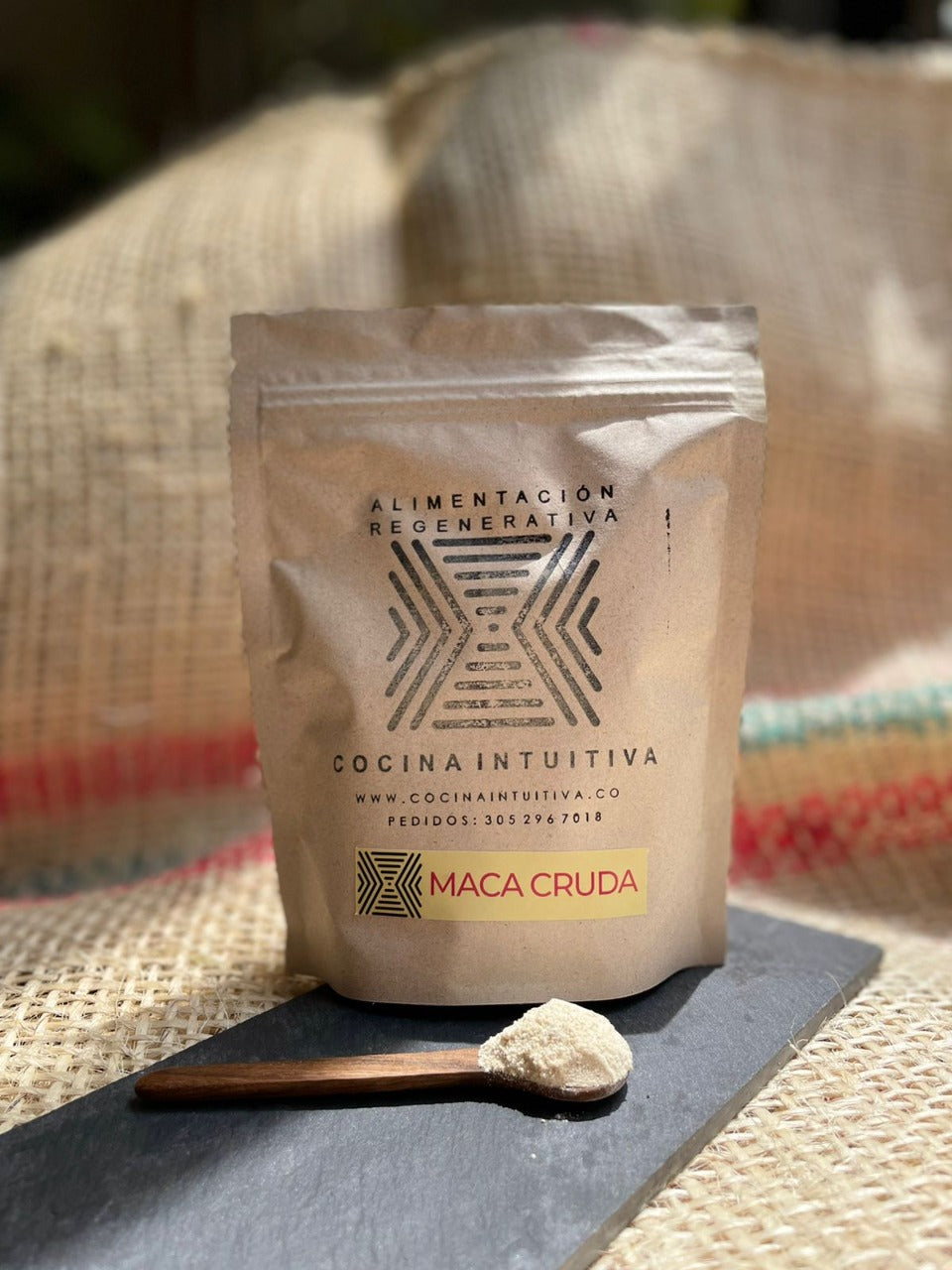 Dehydrated raw maca (100g)