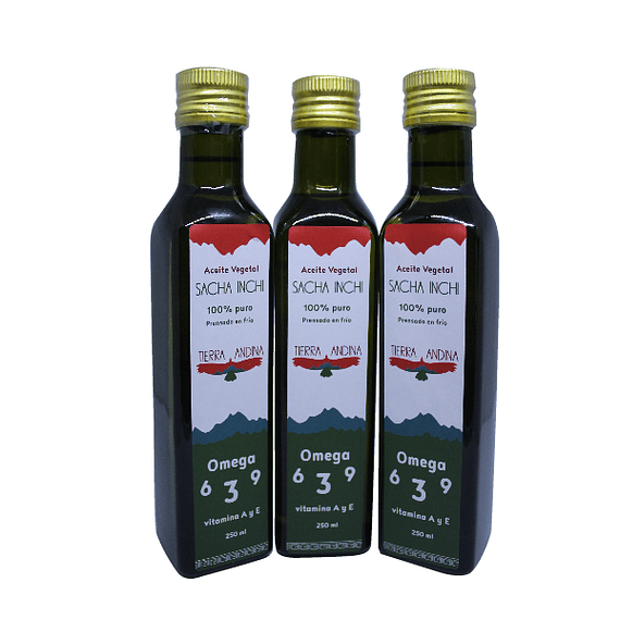 Aceite de sacha inchi (250ml)
