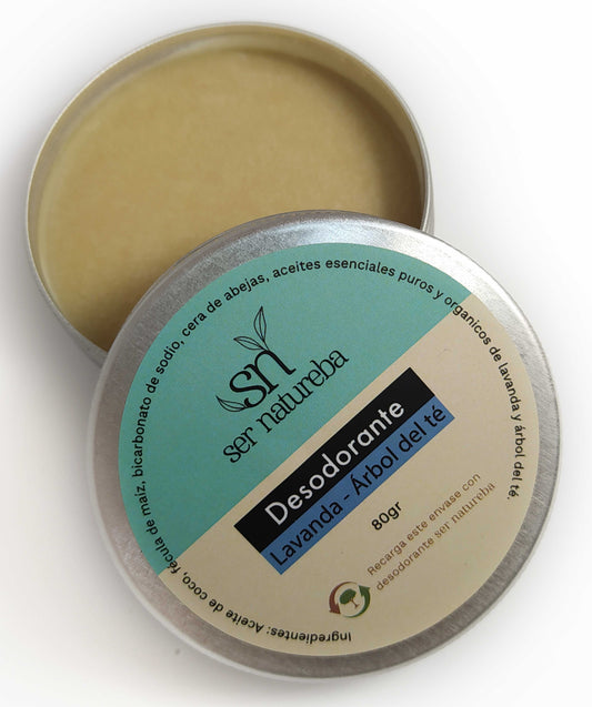 Desodorante Natureba en crema (80g)