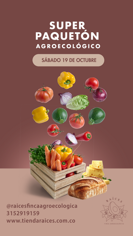 Super Paquetón Agroecológico 🧀🥑🍌🍓🥬