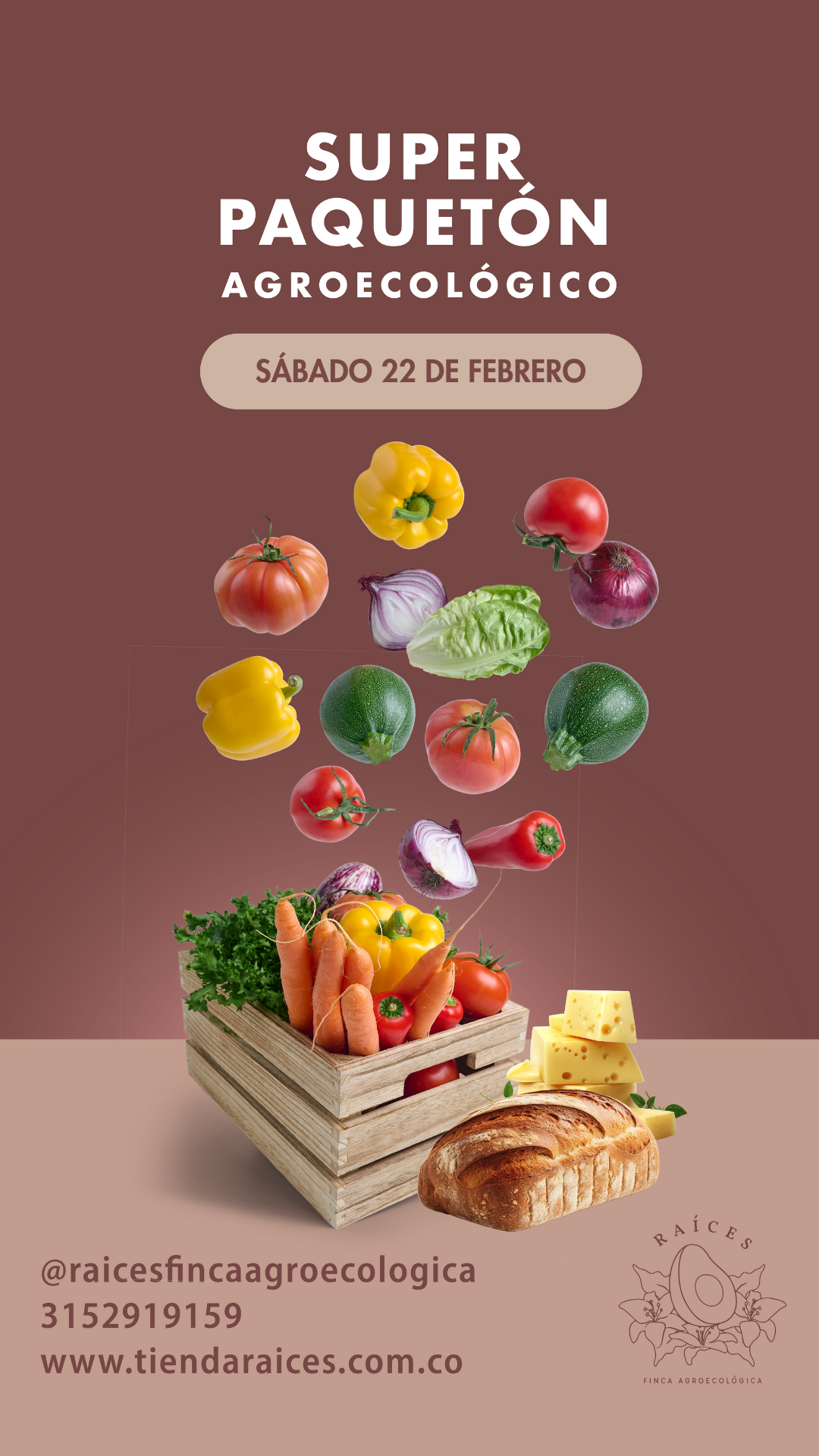 Super Paquetón Agroecológico 🧀🥑🍌🍓🥬