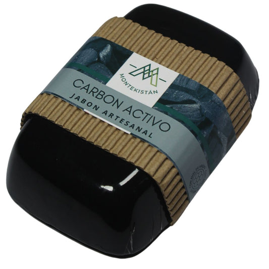 Jabón Artesanal Madre Tierra Carbón activado (120g)