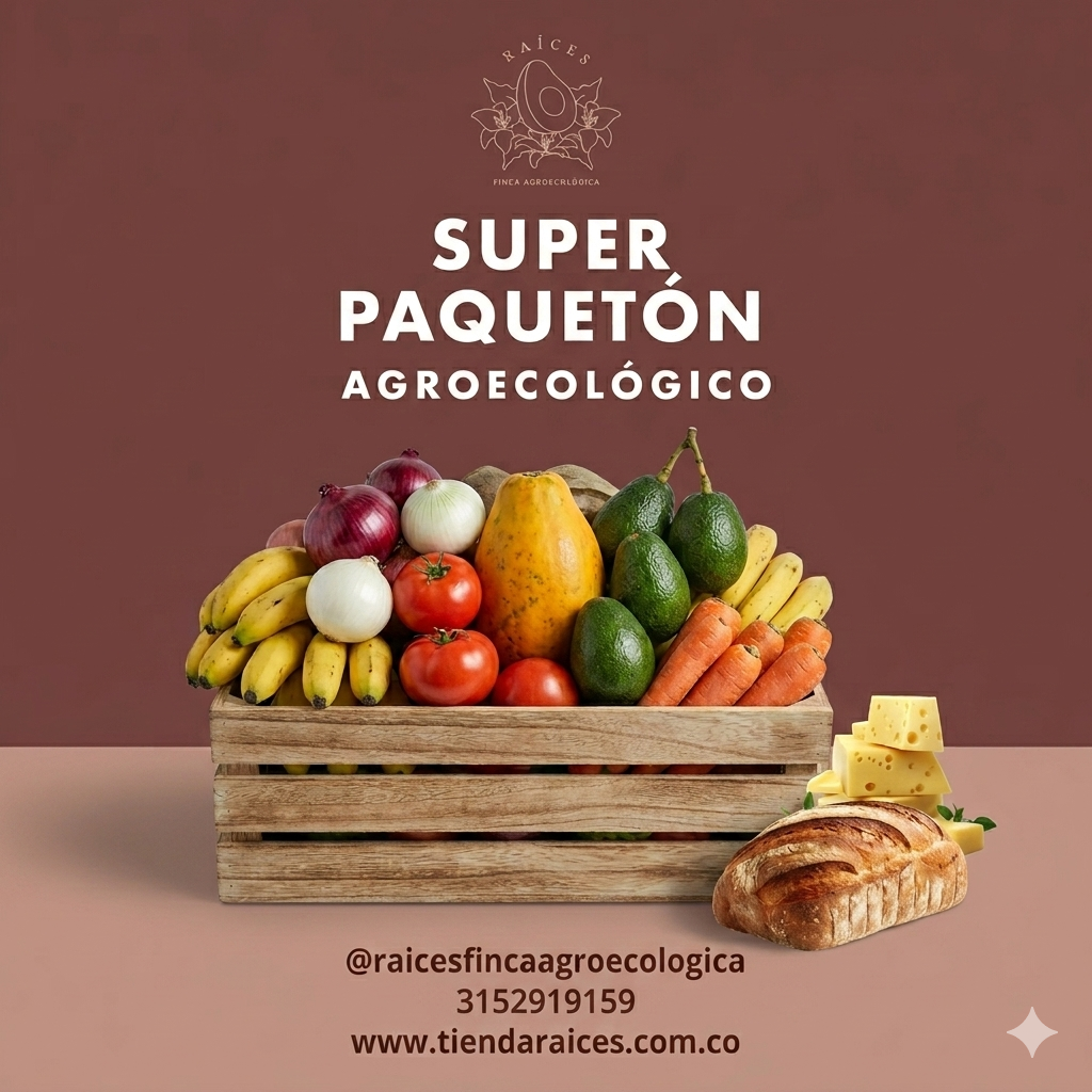 Super Paquetón Agroecológico 🧀🥑🍌🍓🥬