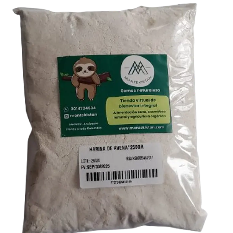 Harina de avena (250g)