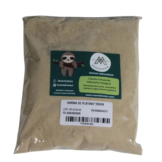 Harina de plátano (250g)