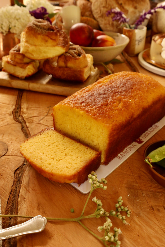 Cake de limón mandarino