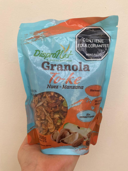 Granola To-Ke nuez y manzana (350g)
